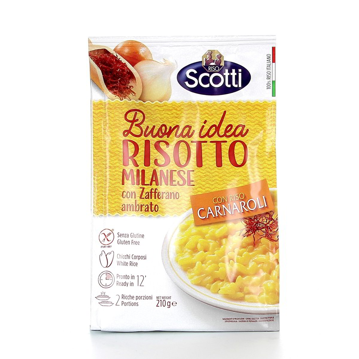 Scotti-Risotto-Milanese-210-g-1 Scotti Risotto Milanese 210 g - immagine 1