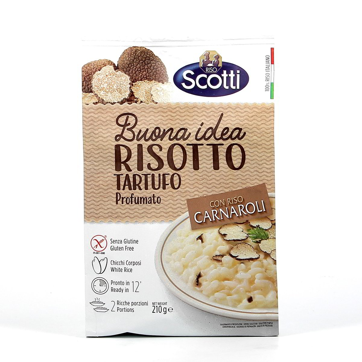 Scotti-Risotto-al-Tartufo-210-g-1 Scotti Risotto al Tartufo 210 g - immagine 1