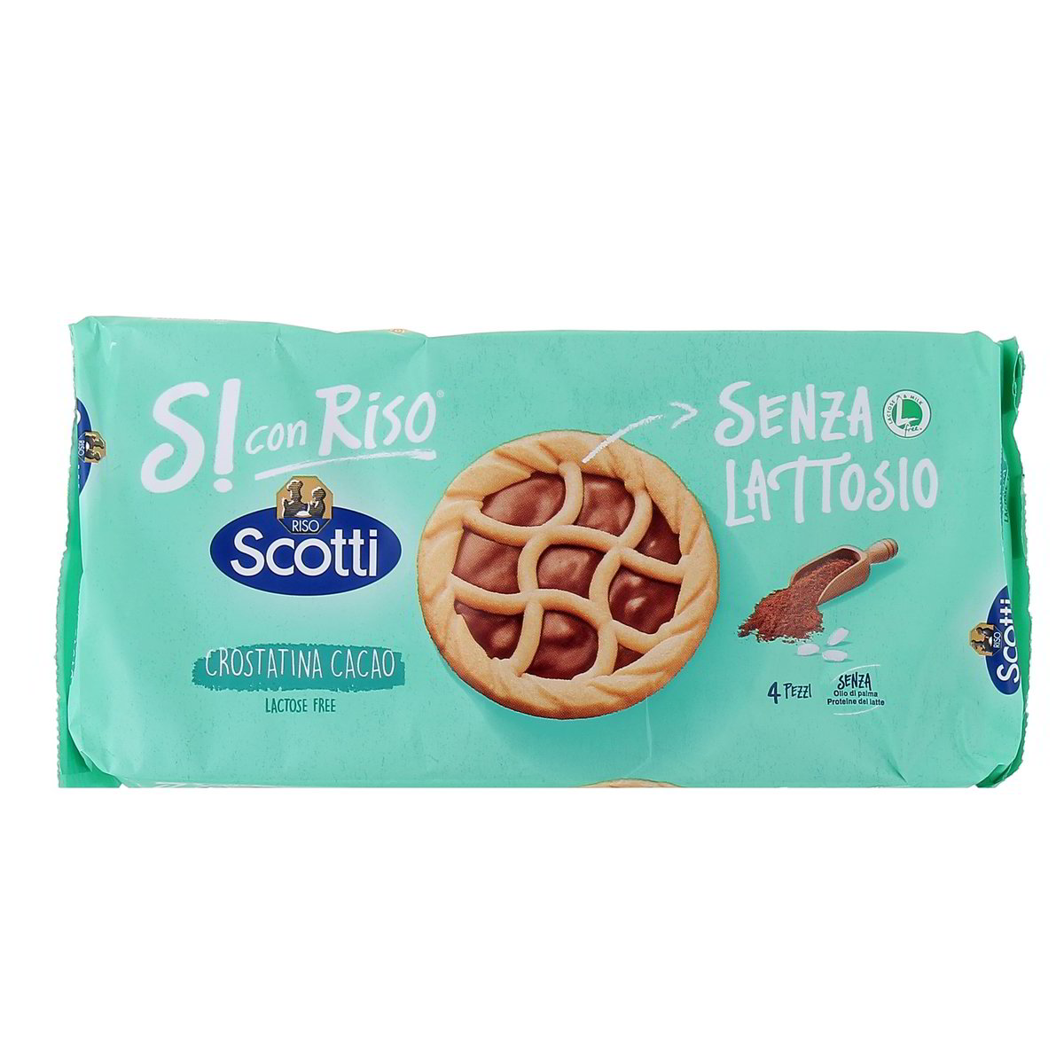 Scotti-Si-con-Riso-Crostatina-Cacao-144-g Scotti Sì con Riso Crostatina Cacao 144 g - immagine 1