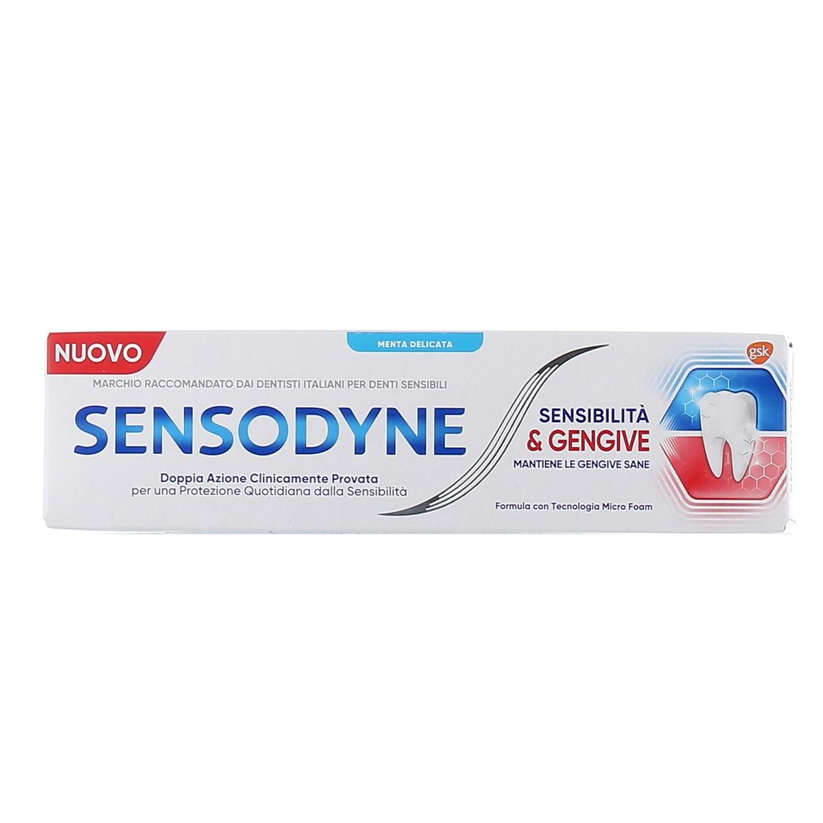 Sensodyne-Dentifricio-Sensibilita-e-Gengive-75-ml Sensodyne Dentifricio Sensibilità e Gengive 75 ml - immagine 1