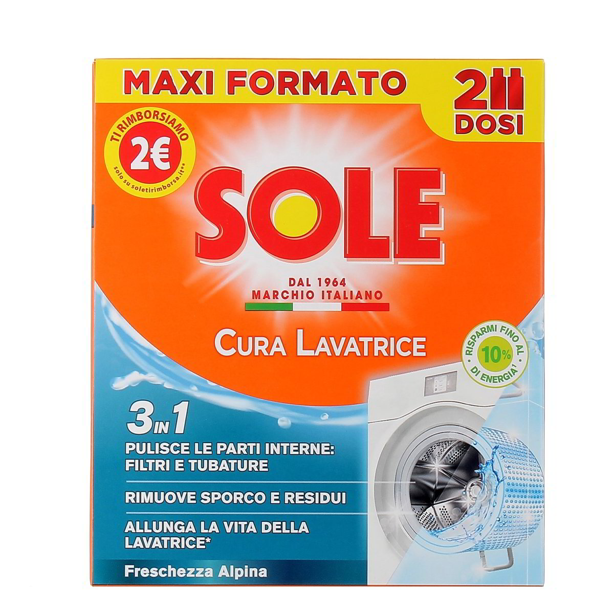 Sole-Cura-Lavatrice-2-x-250-ml Sole Cura Lavatrice 2 x 250 ml - immagine 1