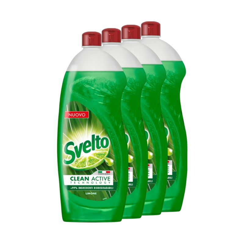 Svelto Piatti 4 x 980 Svelto Liquido Piatti Limone 4 x 980 ml - immagine 1