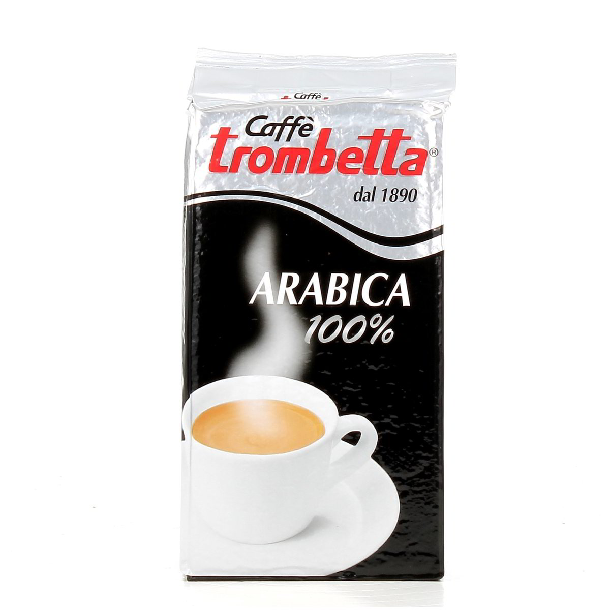 Trombetta-Caffe-Arabica-100-percento-250-g Trombetta Caffè Arabica 100% 250 g - immagine 1