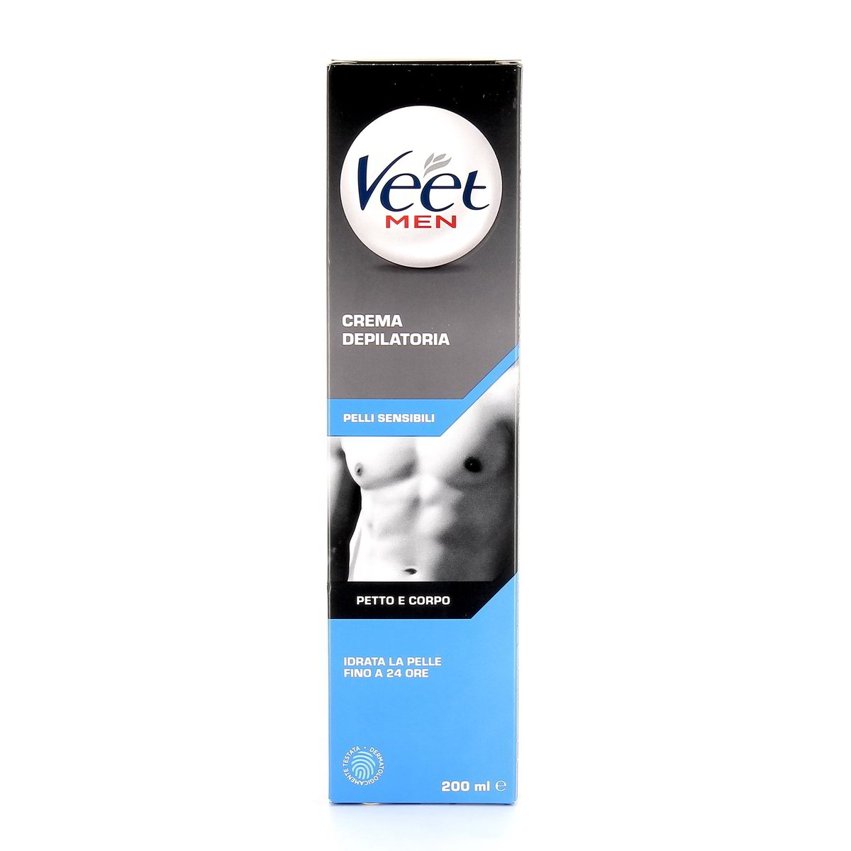Veet-Men-Crema-Depilatoria-Pelle-Sensibile-200-ml Veet Men Crema Depilatoria Pelle Sensibile 200 ml - immagine 1