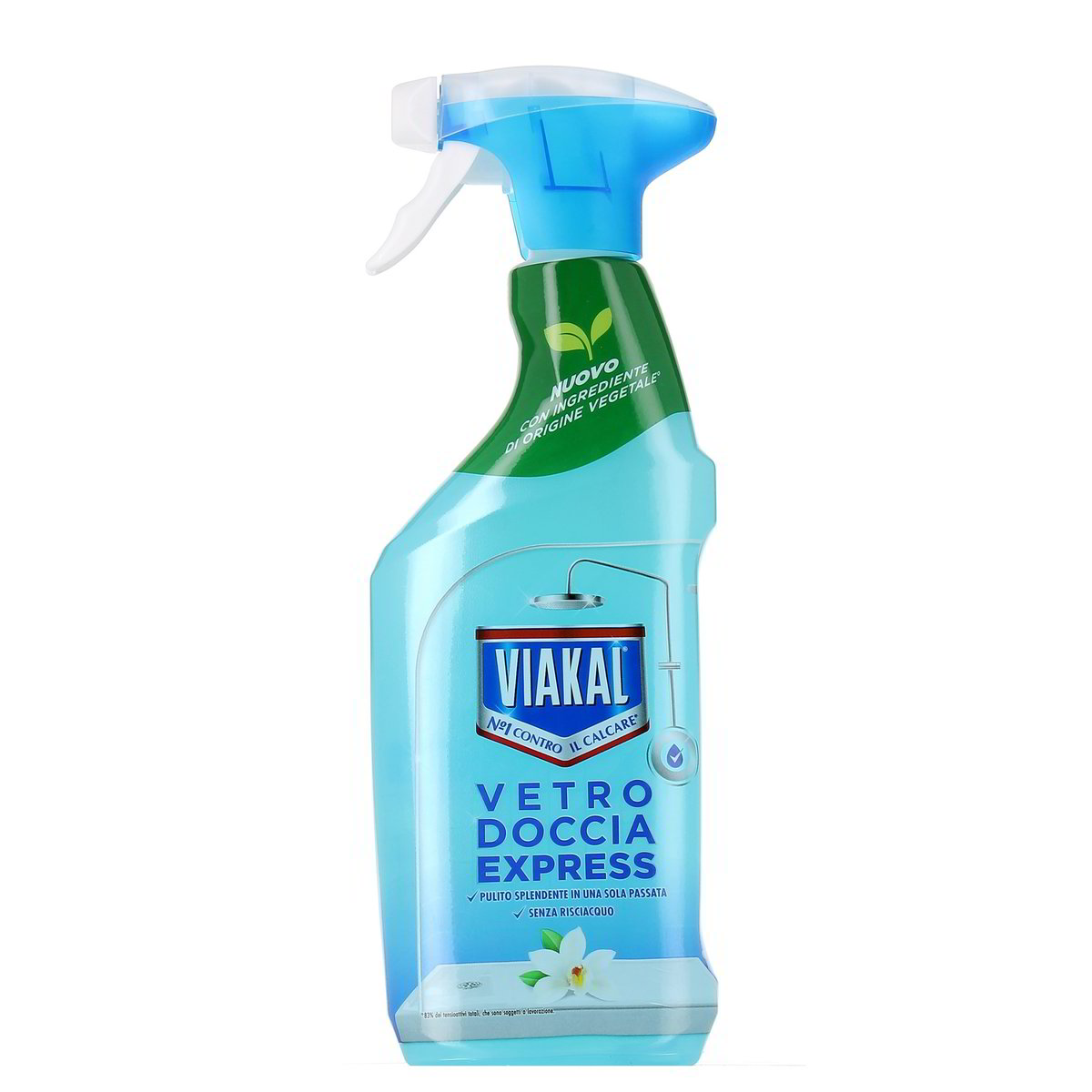 Viakal-Spray-Express-Doccia-Fiori-Bianchi-470-ml Viakal Spray Express Doccia Fiori Bianchi 470 ml - immagine 1