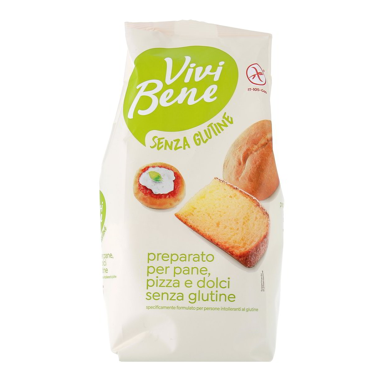 Vivi-Bene-Senza-Glutine-Preparato-Pizza-500-g-1 Vivi Bene Senza Glutine Preparato Pizza 500 g - immagine 1