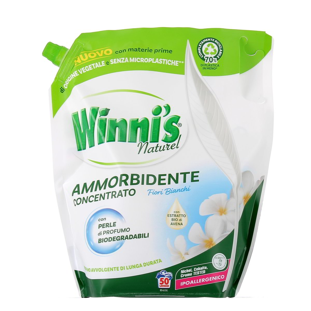 Winnis-Ammorbidente-Concentrato-Fiori-Bianchi-Pouch-125-L-1 Winni's Ammorbidente Concentrato Fiori Bianchi Pouch 1,25 L - immagine 1