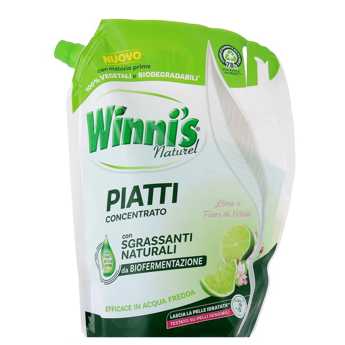 Winnis-Piatti-Concentrato-Pouch-Lime-900-ml-1 Winni's Piatti Concentrato Pouch Lime 900 ml - immagine 1