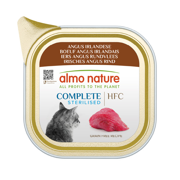 07_AlmoNature_HFC_50M-85_IT Almo Nature Complete Cat Sterilised Angus Irlanda 85 g - immagine 1