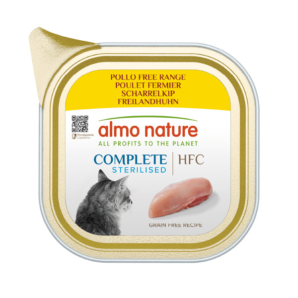 07_AlmoNature_HFC_50M-85_IT Almo Nature Complete Cat Sterilised Pollo 85 g - immagine 1