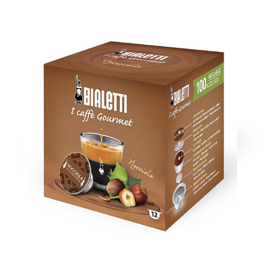 Bialetti Capsule Caff&egrave; Nocciola x 12