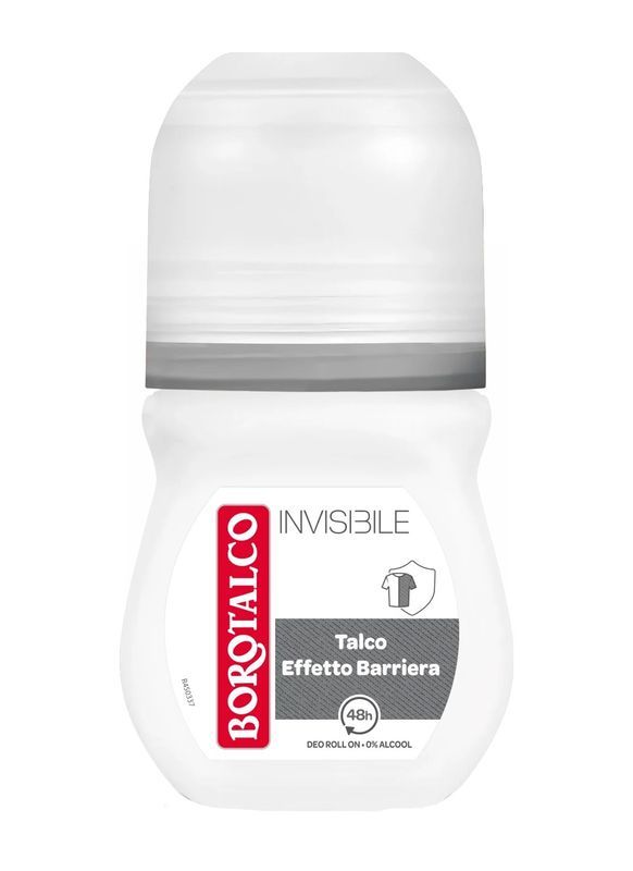 borotalco-deo-roll-invisible-grigio-50-ml Borotalco Deo Roll Invisible Grigio 50 ml - immagine 1