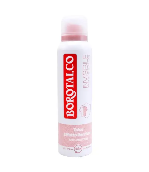 borotalco-deo-spray-invisible-rosa-150-ml Borotalco Deo Spray Invisible Rosa 150 ml - immagine 1