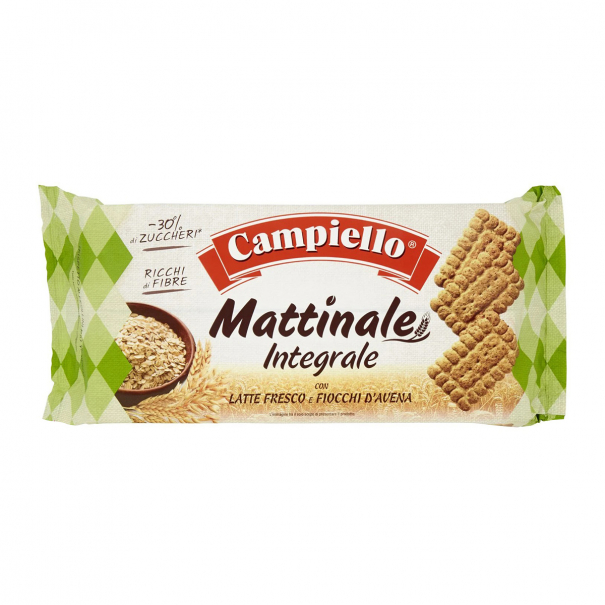 campiello-mattinale-biscotti-integrali-330-g Campiello Mattinale Biscotti Integrali 330 g - immagine 1