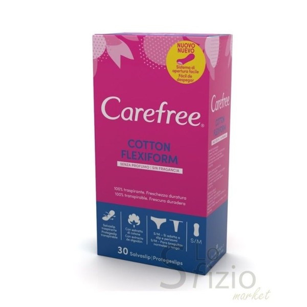 carefree-salvaslip-flexiform-disteso-x-30 Carefree Salvaslip Flexiform Disteso x 30 - immagine 1