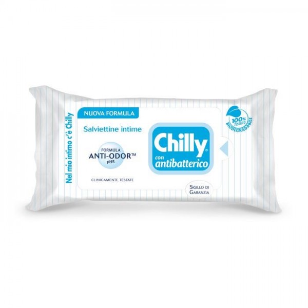 chilly-salviette-intime-antibatteriche-x-12 Chilly Salviette Intime Antibatteriche x 12 - immagine 1