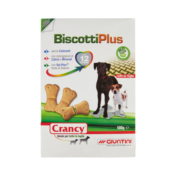 crancy-biscotti-plus-12-vitamine-500-g Crancy Biscotti Plus 12 vitamine 500 g - immagine 1