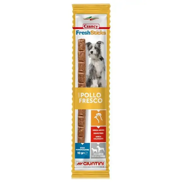 crancy-dog-fresh-stick-pollo-10-g Crancy Dog Fresh Stick pollo 10 g - immagine 1
