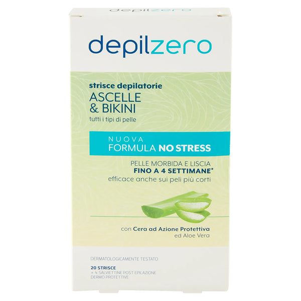 depilzero-strisce-ascelle-e-bikini-x-20 Depilzero Strisce Ascelle e Bikini x 20 - immagine 1