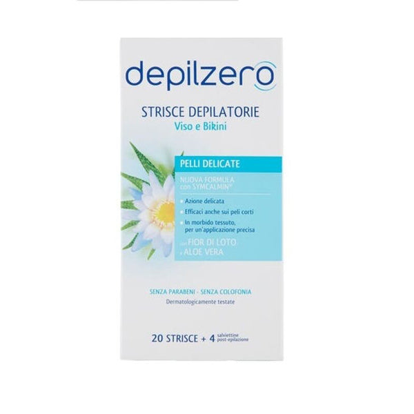 depilzero-strisce-viso-x-20 Depilzero Strisce Viso x 20 - immagine 1