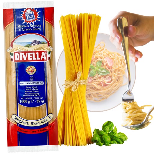 divella-spaghetti-ristorante-n8-1-kg Divella Spaghetti Ristorante N.8 1 kg - immagine 1