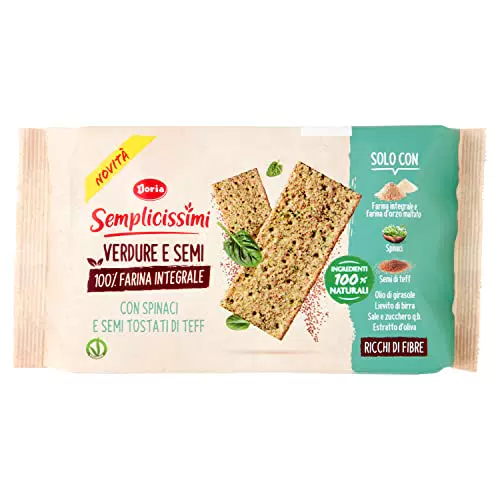 doria-cracker-semplicissimi-spinaci-e-teff-280-g Doria Cracker Semplicissimi Spinaci e Teff 280 g - immagine 1