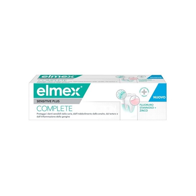 elmex-dentifricio-sensibile-gengive-sane-75-ml Elmex Dentifricio Sensibile + Gengive Sane 75 ml - immagine 1