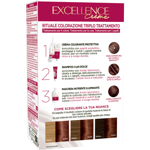 excellence-tinta-castano-mogano-ramato-n-454 Excellence Tinta Castano Mogano Ramato n. 4.54 - immagine 1