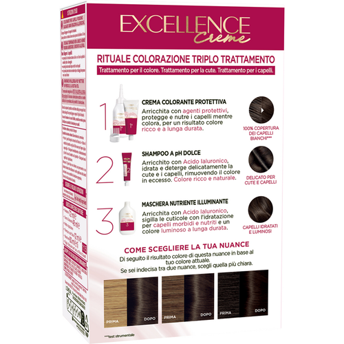 excellence-tinta-castano-scuro-n-3 Excellence Tinta Castano Scuro n. 3 - immagine 1