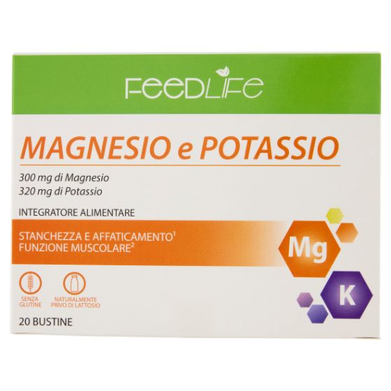 feedlife-integratore-magnesio-potassio-20-pz Feedlife Integratore Magnesio/Potassio 20 pz - immagine 1