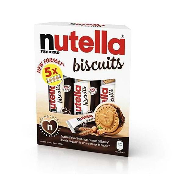 ferrero-nutella-biscuits-t3x5-208-g Ferrero Nutella Biscuits T3x5 208 g - immagine 1