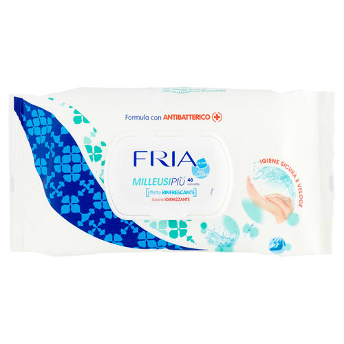 fria-salviette-milleusi-igienizzanti-x-48 Fria Salviette Milleusi Igienizzanti x 48 - immagine 1
