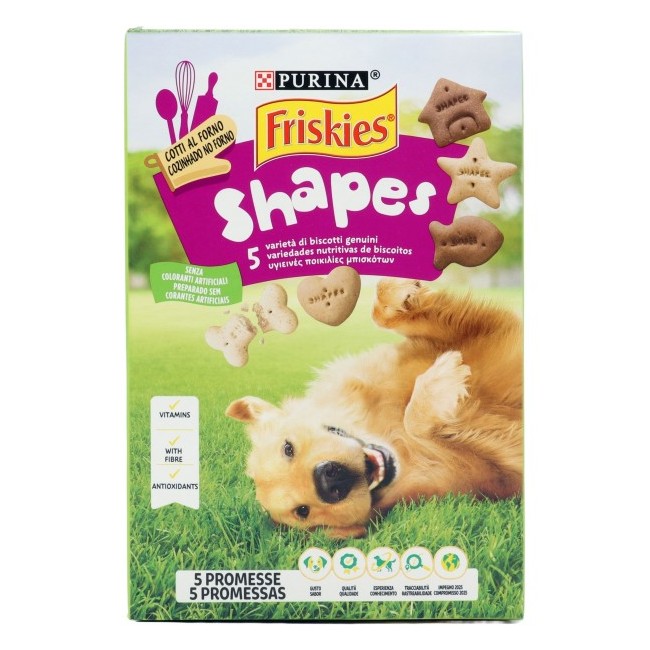friskies-biscotti-shapes-400-g Friskies Biscotti Shapes 400 g - immagine 1