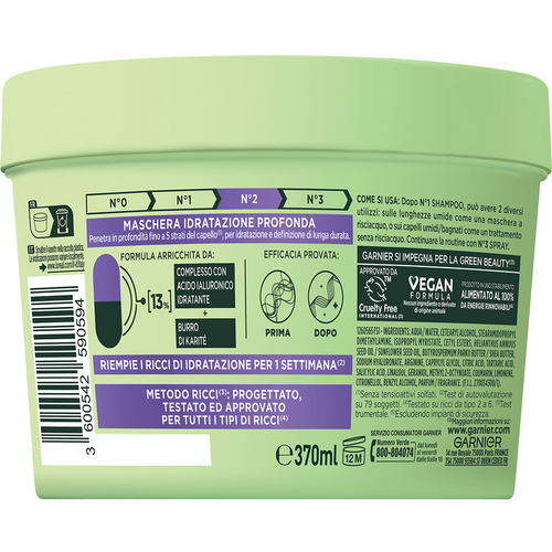 fructis-maschera-metodo-ricci-370-ml Fructis Maschera Metodo Ricci 370 ml - immagine 1