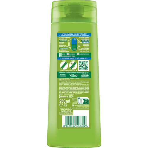 fructis-shampoo-forti-brillanti-2-in-1-250-ml Fructis Shampoo Forti Brillanti 2 in 1 250 ml - immagine 1