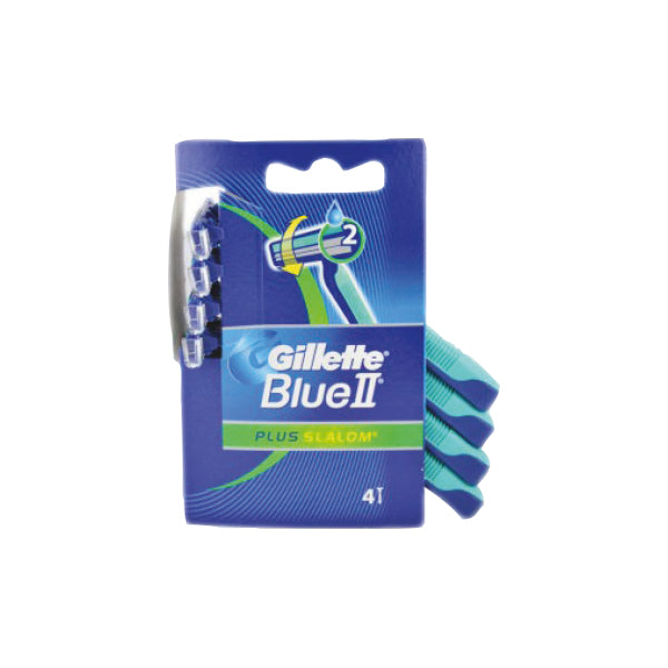 gillette-blue-ii-slalom-plus-x-4 Gillette Blue II Slalom Plus x 4 - immagine 1