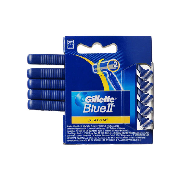 gillette-blue-ii-slalom-x5 Gillette Blue II Slalom x5 - immagine 1