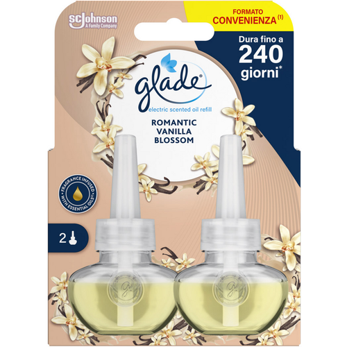 glade-diffusore-elettrico-ricarica-vaniglia-2-x-20-ml Glade Diffusore Elettrico Ricarica Vaniglia 2 x 20 ml - immagine 1