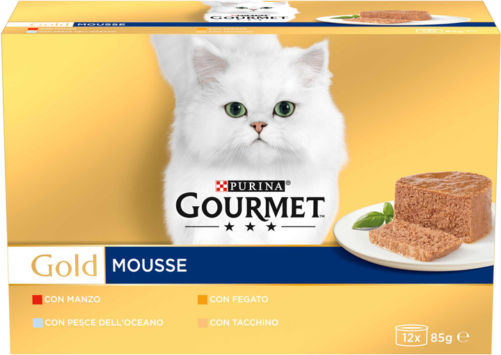 gourmet-gold-multipack-mousse-12-x-85-g Gourmet Gold Multipack Mousse 12 x 85 g - immagine 1