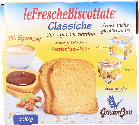grissinbon-fette-biscottate-classiche-x56-500-g Grissinbon Fette Biscottate Classiche x56 500 g - immagine 1