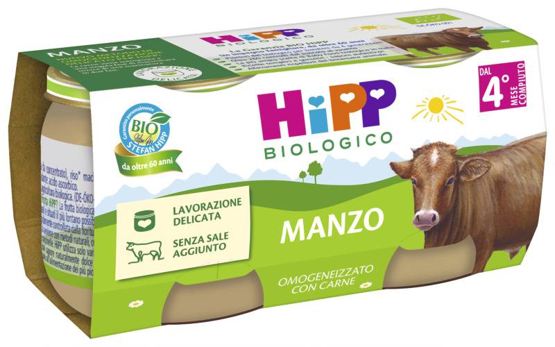 hipp-omogeneizzato-bio-manzo-lavanda-delicata-2-x-80-g Hipp Omogeneizzato Bio Manzo Lavanda Delicata 2 x 80 g - immagine 1