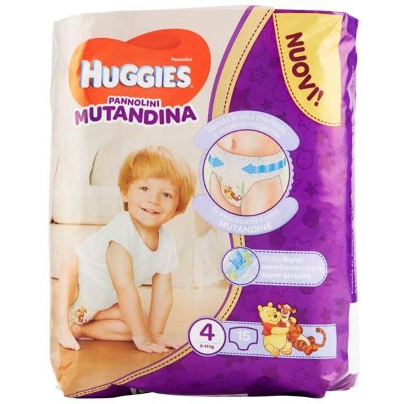 huggies-pannolini-mutandina-9-14-kg-n4 Huggies Pannolini Mutandina 9/14 kg N.4 - immagine 1