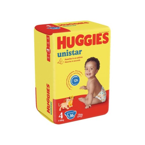 huggies-uni-pannolini-maxi-16-pz-n-4 Huggies Uni Pannolini Maxi 16 pz N. 4 - immagine 1
