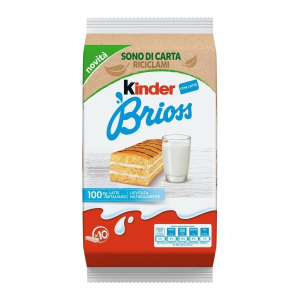 kinder-brioss-confezione-da-10-270-g Kinder Brioss Confezione da 10 270 g - immagine 1