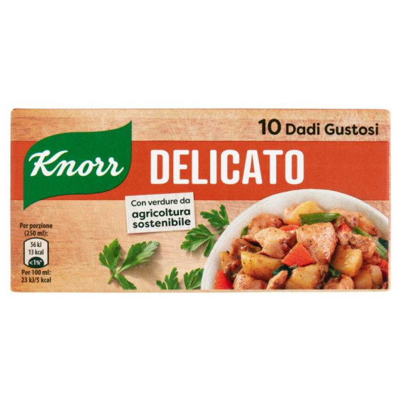 knorr-dadi-x-10-gusto-vegetale-100-g Knorr Dadi x 10 Gusto Vegetale 100 g - immagine 1