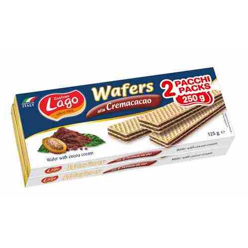 lago-pacco-doppio-wafer-cacao-250-g Lago Pacco Doppio Wafer Cacao 250 g - immagine 1