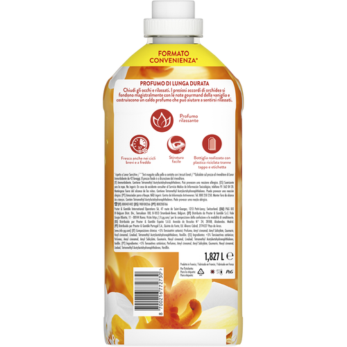 lenor-ammorbidente-concentrato-oro-e-fiori-1827-l Lenor Ammorbidente Concentrato Oro e Fiori 1,827 L - immagine 1