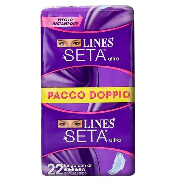 lines-assorbenti-seta-ultra-lungo-ali-x-22 Lines Assorbenti Seta Ultra Lungo Ali x 22 - immagine 1