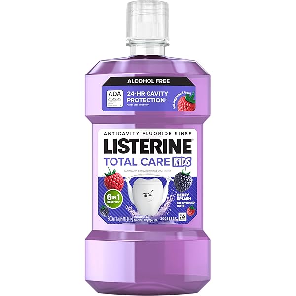 listerine-smart-rinse-bambini-6-500-ml Listerine Smart Rinse Bambini 6+ 500 ml - immagine 1