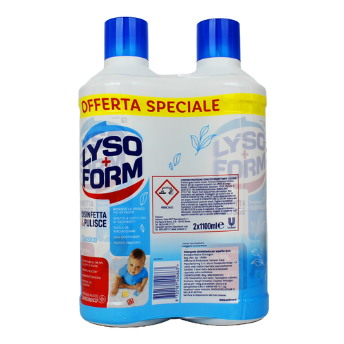 lysoform-casa-classico-2-x-11-l Lysoform Casa Classico 2 x 1,1 L - immagine 1